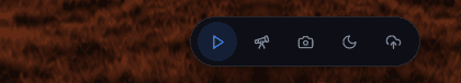 Screenshot: Floating Quick Actions