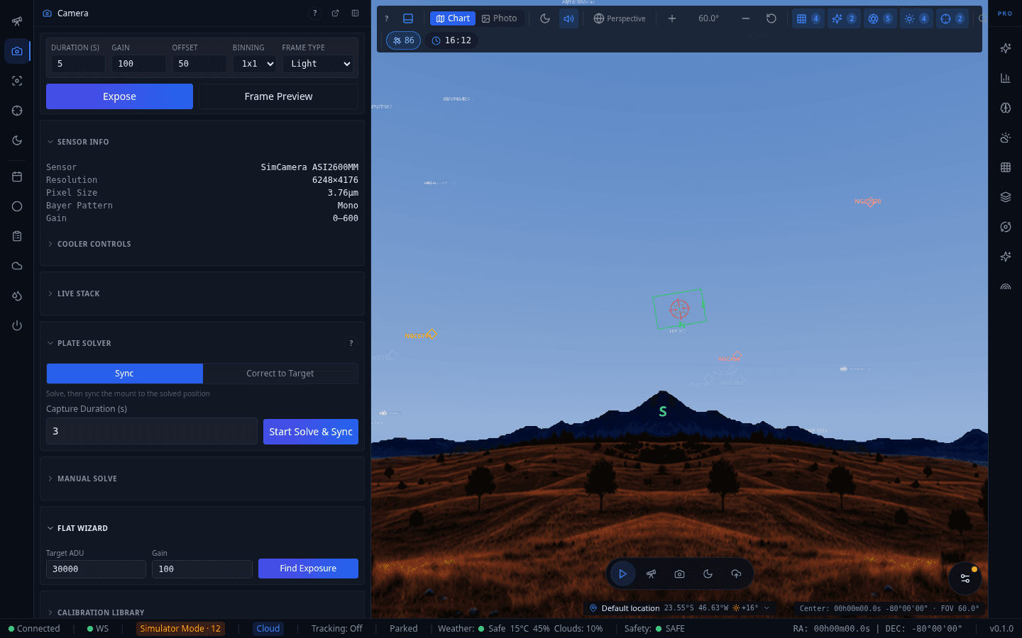 Screenshot: Flat Wizard